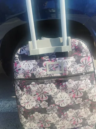 Dos maletas XXL marca misiuss una 6 ruedas dobles