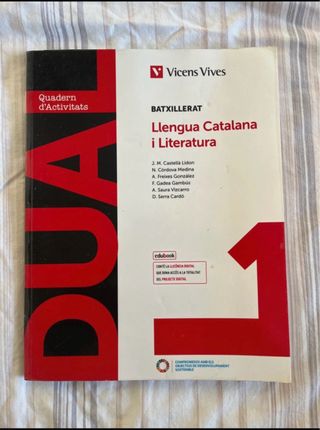 Quadern activitats catala 1r batxillerat