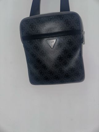 Bandolera Guess Hombre Gris