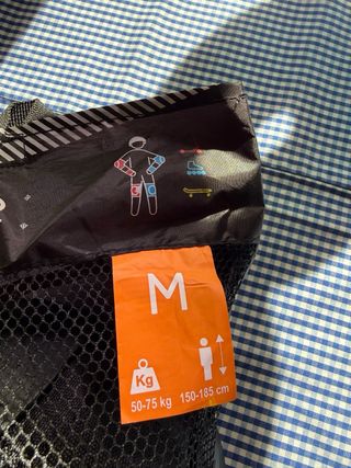 Casco y protecciones para bici Talla L