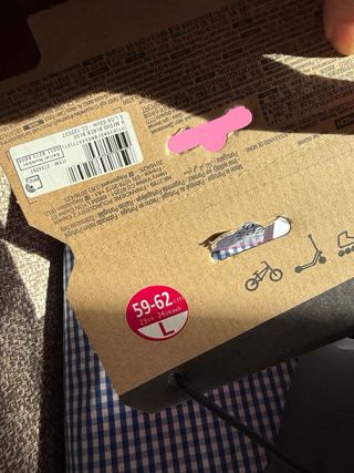 Casco y protecciones para bici Talla L