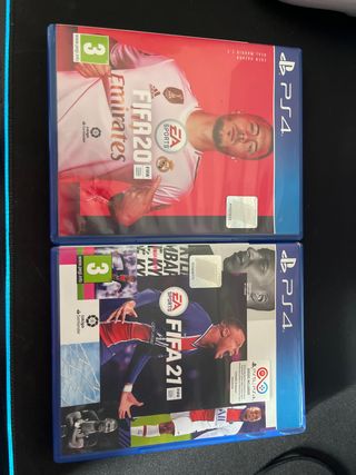 Pack FIFA 20 y 21 PS4