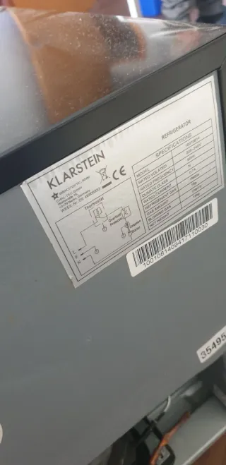 Nevera Klarstein compacta