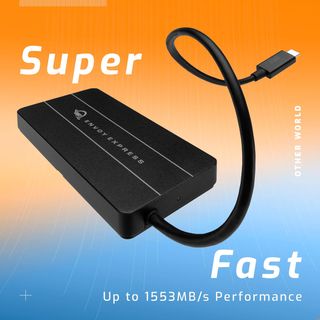 OWC Envoy Express:gabinete NVMe M.2 portátil alime