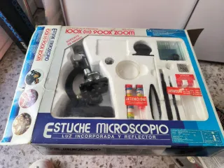 Estuche Microscopio 100X-900X Zoom