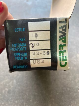 Pomo Cerraval Aluminio Dorado