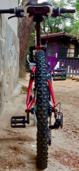 Bicicleta Montaña FREE RIDER Niño Roja