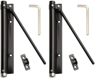 Muelle Puerta Wolfpack Aluminio Anodizado Plateado