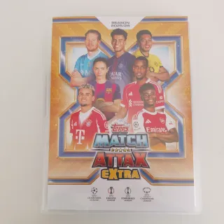 Álbum Topps Match Attax Extra 2026 con 254 cartas