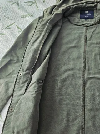 Parka chaqueta hombre Skalpers talla S verde