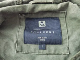 Parka chaqueta hombre Skalpers talla S verde
