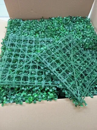 Erba artificiale verde 24 pezzi