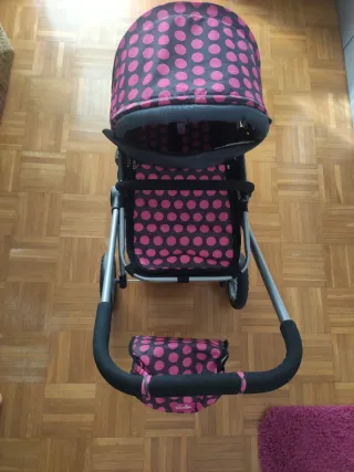 Coche de capota-Silla de muñecas 2 en 1