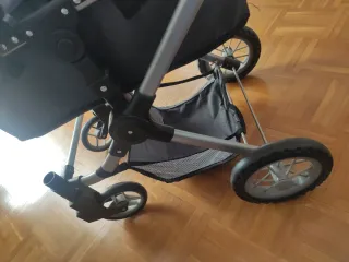 Coche de capota-Silla de muñecas 2 en 1