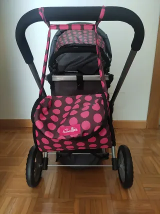 Coche de capota-Silla de muñecas 2 en 1