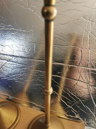 2 candelabro vintag de bronce