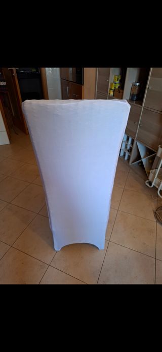 Capas de proteção para cadeiras brancas