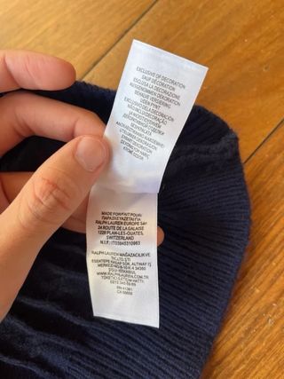 Jersey Polo Ralph Lauren Azul Talla M