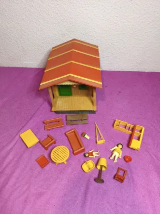 Casa Playmobil con accesorios