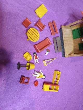 Casa Playmobil con accesorios