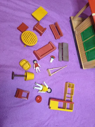 Casa Playmobil con accesorios