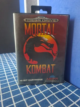 MEGADRIVE MORTAL KOMBAT 1 ORIGINAL