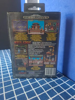 MEGADRIVE MORTAL KOMBAT 1 ORIGINAL