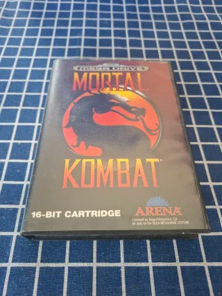 MEGADRIVE MORTAL KOMBAT 1 ORIGINAL