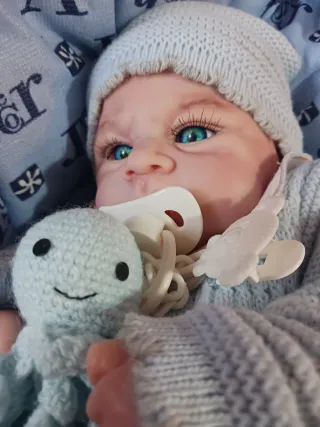 Bebé Reborn con Moisés