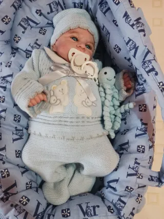 Bebé Reborn con Moisés