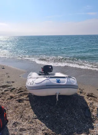 Zodiac 2.90(suelo y quilla inflable) Parsun 6 hp