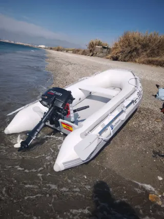 Zodiac 2.90(suelo y quilla inflable) Parsun 6 hp