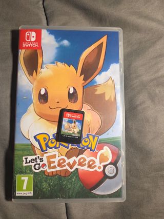 Pokemon let's go eevee. Juego de nintendo switch.