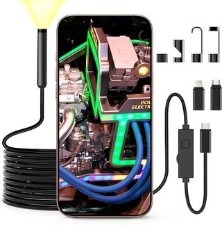 - BNEHHOV 1920P Cámara Endoscópica con Luz, Cáma