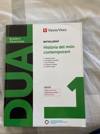 Quaderns activitats hist. Mon contemporani 1batx