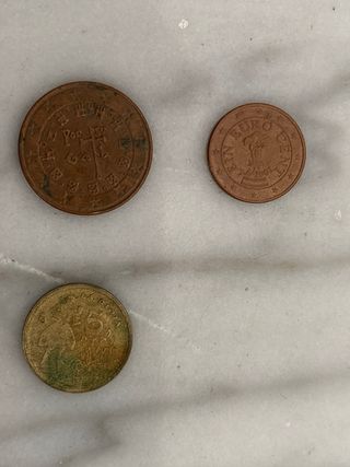 Lote de monedas antiguas