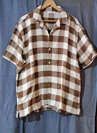 Camisa Zara cuadros hombre