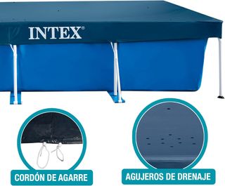 Intex 28039 - Cobertor Piscina Rectangular Prisma/