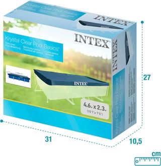Intex 28039 - Cobertor Piscina Rectangular Prisma/