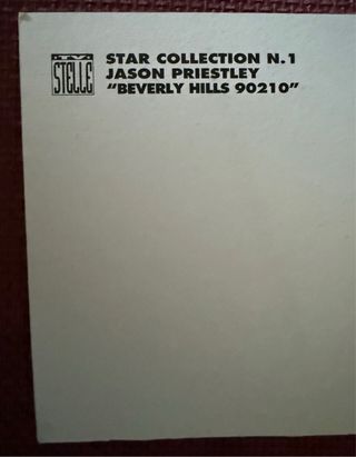 Cartolina TV Stelle Jason Priestley