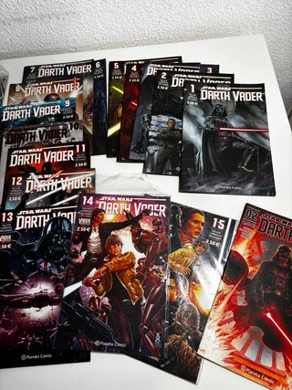 Lote 20 cómics Star Wars Darth Vader.Planeta Comic