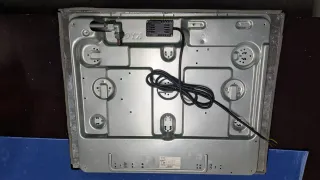 Hornillo de gas 4 fuegos negro