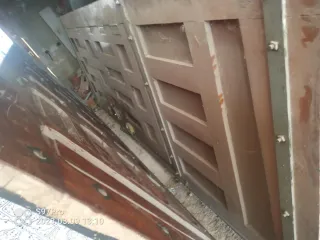 Puertas madera 1,35x2,85 (2 unidades)