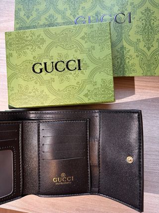 portafoglio gucci donna Ophidia in tessuto GG