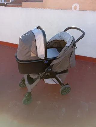 Chicco cochecito, capazo y silla coche