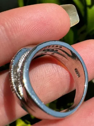 Anello zirconi argento 925