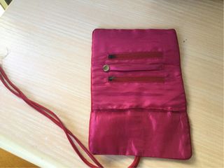 Joyero seda bordada viaje