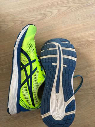 Zapatillas Asics Hombre Azul/Verde