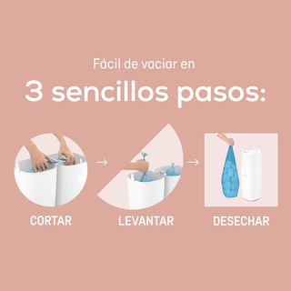 Angelcare Classic XL Cubo de Pañales con Cartucho