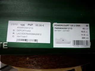 Zapatillas Lacoste Hombre